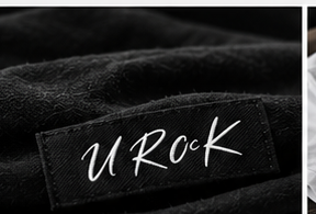 UROK woven label